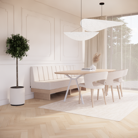 Eetkamerbank Shokura - Met banen